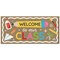 Big Dot of Happiness School Supplies Kraft Paper Banner, Welcome To Our Class Banner, Colorful Back To School Backdrop, Printed Brown Paper – 1 Count